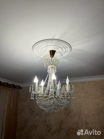 Люстра хрустальная чехия