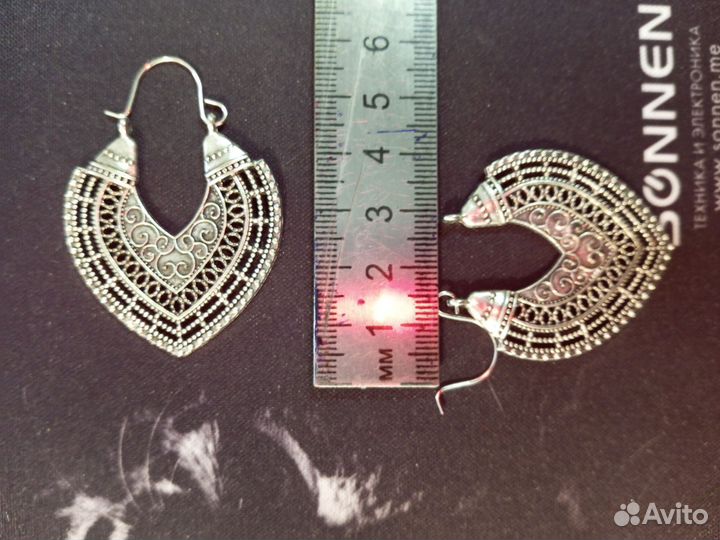 Серьги этнические