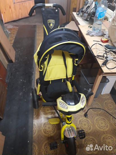 Детский трехколесный велосипед бу