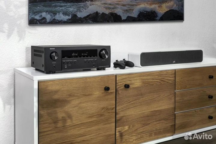 AV-ресивер Denon AVR-S660H, черный