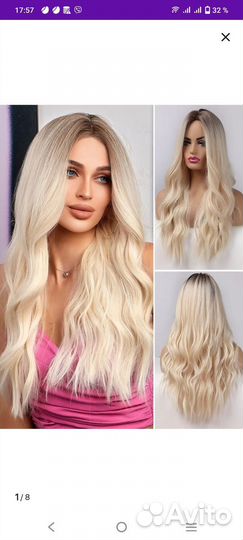 Парик блонд(новый)