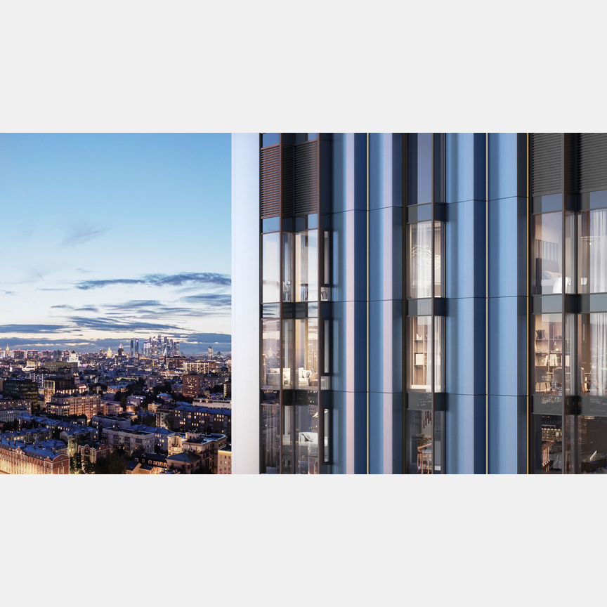 2-к. квартира, 77,1 м², 30/56 эт.