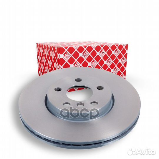 Тормозной диск перед прав/лев 104104 Febi