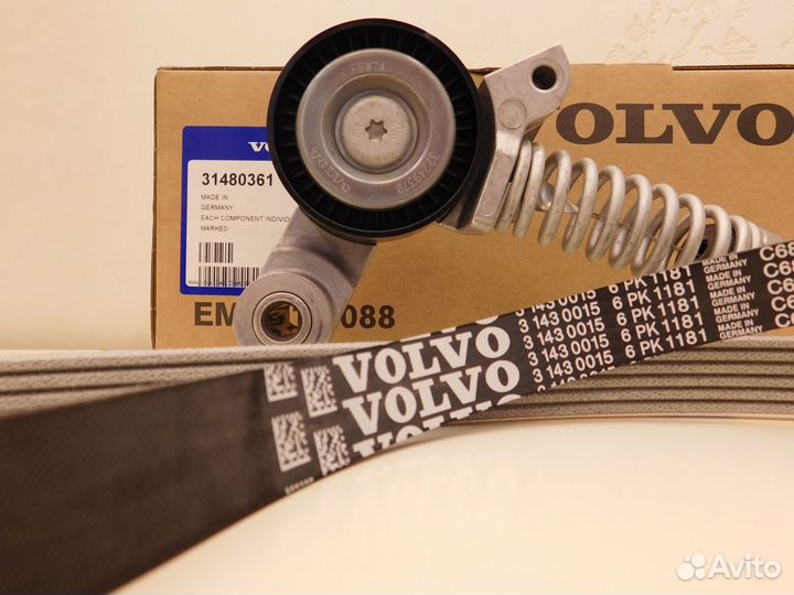 Приводной ремень на volvo xc70 31430015