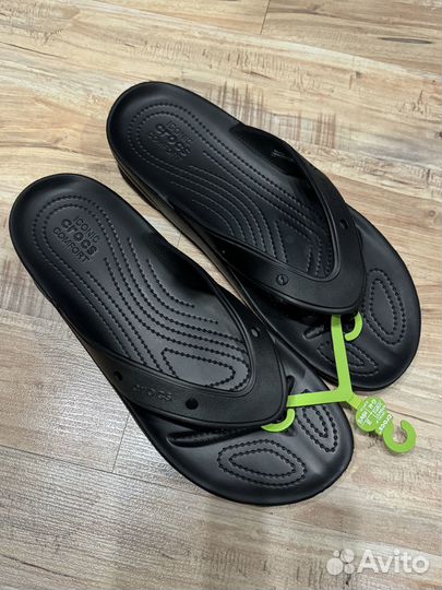 Шлепанцы Crocs, M10, М11 новые черные. Оригинал