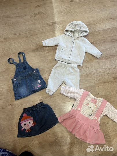 Вещи пакетом на девочку