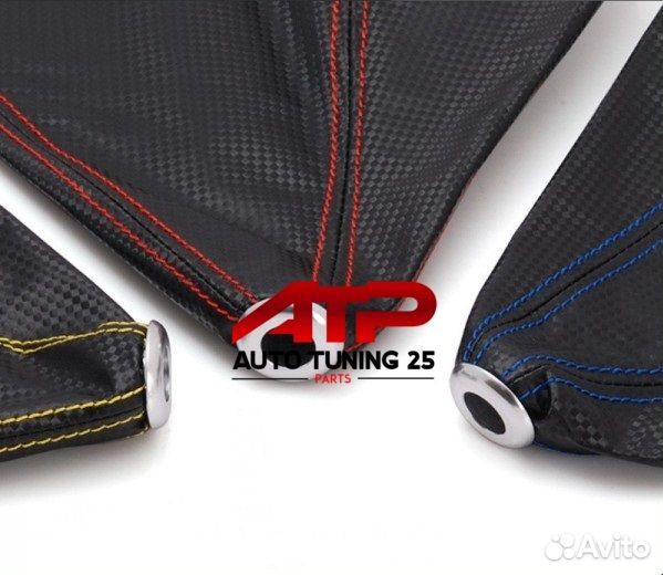 Чехол МКПП универсальный (под карбон/строчка/разны