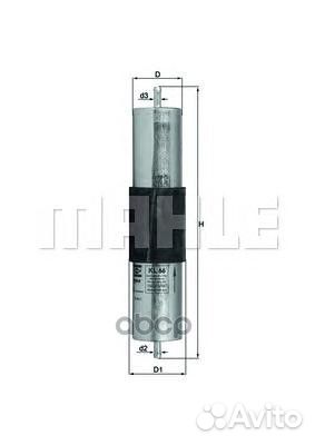 Топливный фильтр KL66 Mahle/Knecht