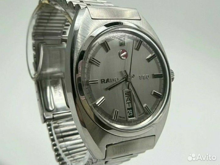 Винтажные часы Rado 990 1960-е автоподзавод