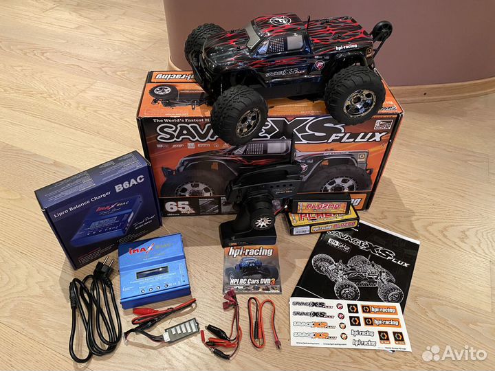 HPI racing Savage XS flux гоночный автомобиль