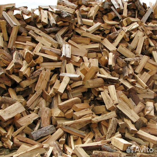 Крупнонаколотые дрова