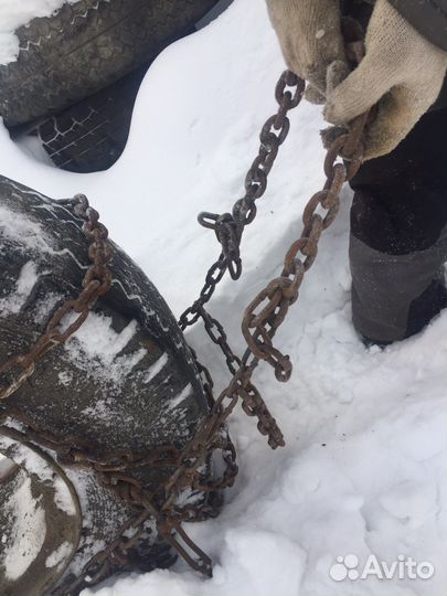 Цепь противоскольжения маз, ман, ивеко