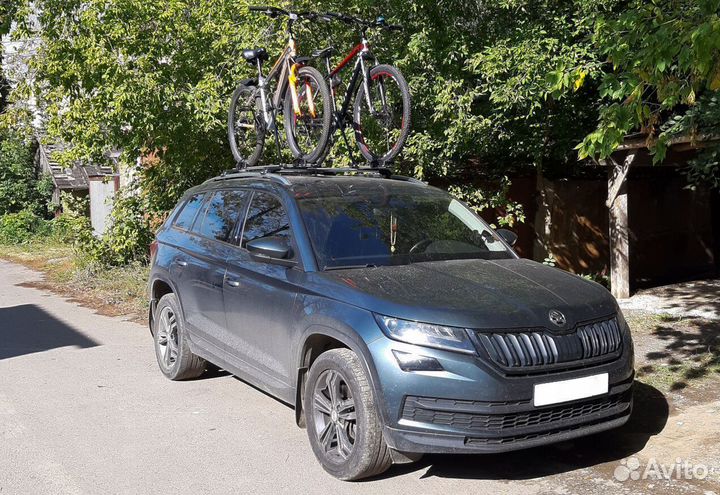 Багажник для велосипеда на крышу Skoda Kodiaq