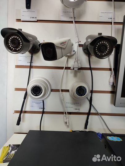 Камеры для видеонаблюдения от 2мп до 8мп для дома