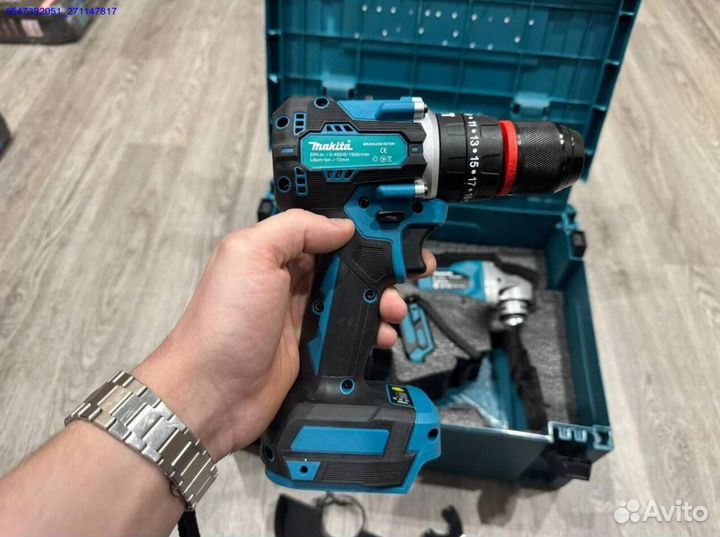 Набор аккумуляторного инструмента Makita 3в1 (Арт.58858)