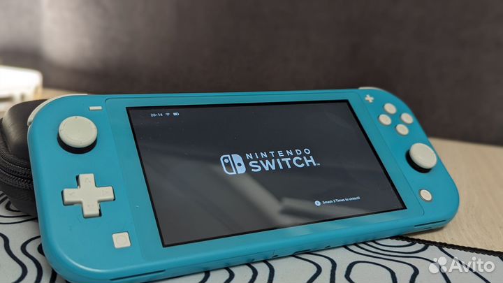 Nintendo switch lite прошитая 128gb