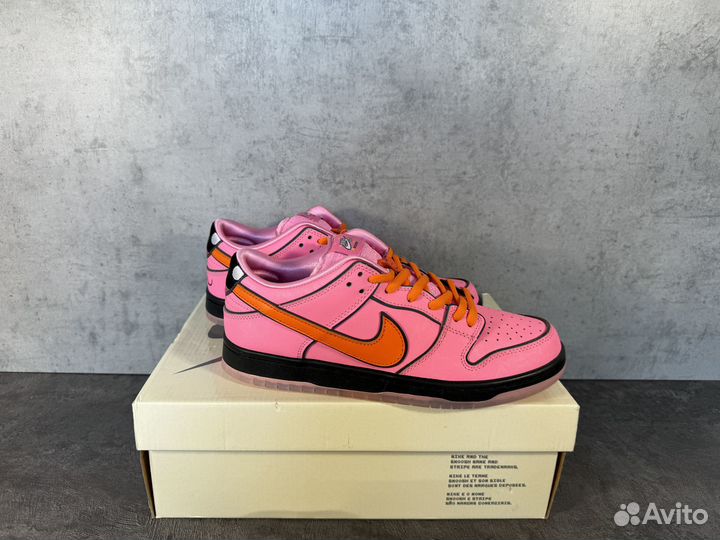 Кроссовки The Powerpuff Girls X Nike SB Dunk Low P