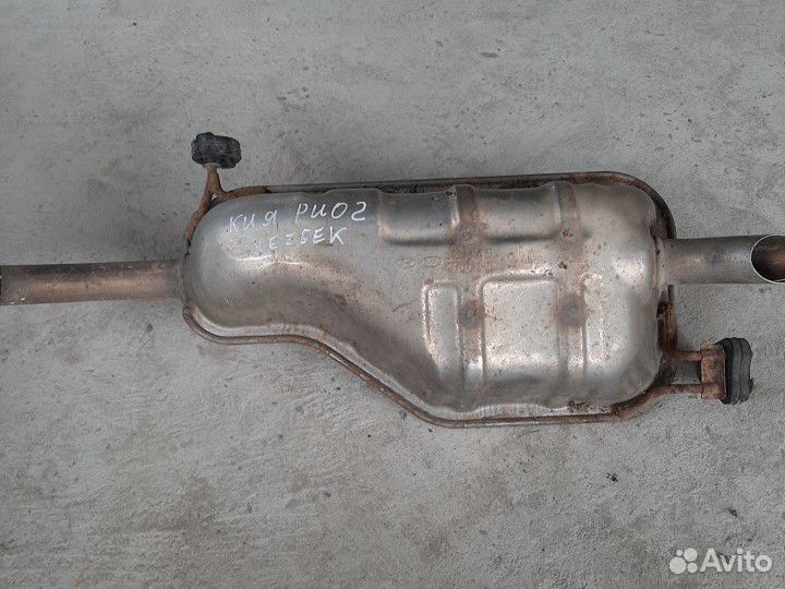 Кия Рио 2 глушитель