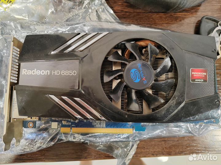 Видеокарта radeon hd 6850