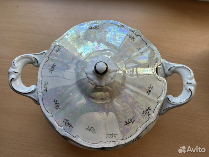 Фарфоровая супница ГДР weimar