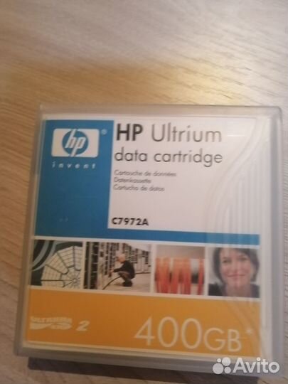 Ленточный картридж 400GB HP Ultrium LTO2 (C7972A)