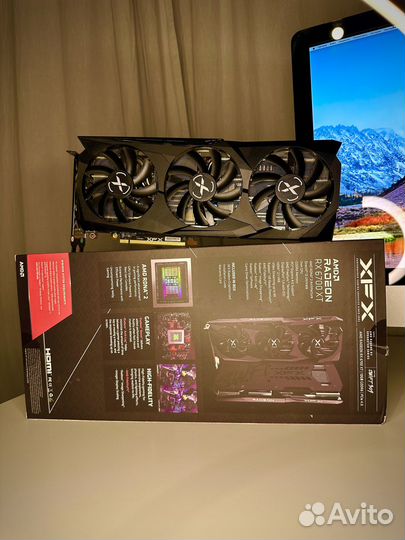 Видеокарта AMD Radeon RX 6700 XT (как rtx 3070)