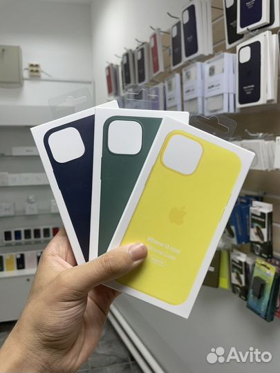 Silicone case iPhone с анимацией 13 mini/13/13Pro