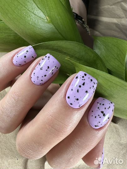 Маникюр с покрытием гель лак.Бесплатно