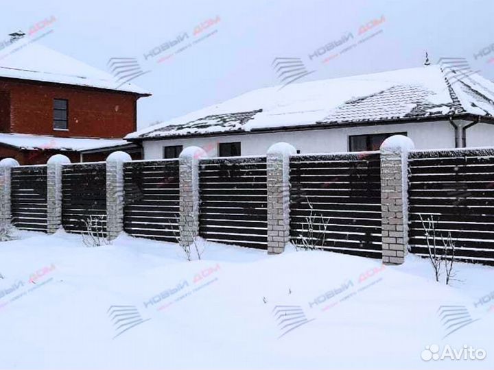 Забор Ранчо металлический