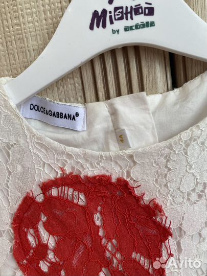 Dolce gabbana платье для девочки