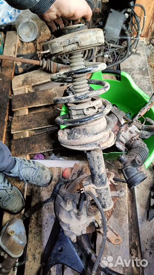 Суппорт+диск тормозной рено Сценик 1 1999