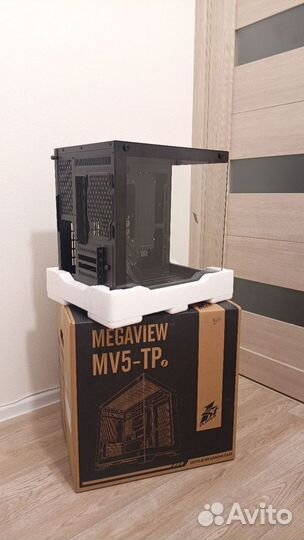 Корпус для пк 1stplayer Megaview mv5-t black