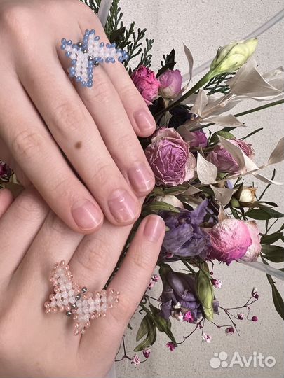 Кольцо из бисера 