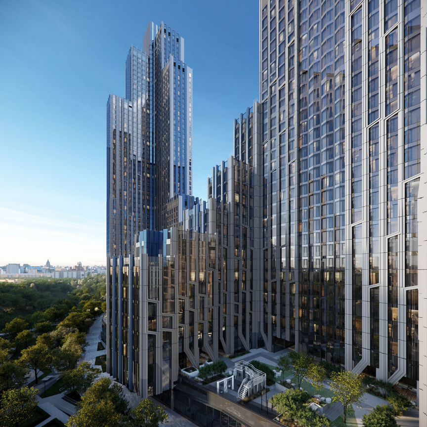 2-к. квартира, 55,9 м², 5/56 эт.