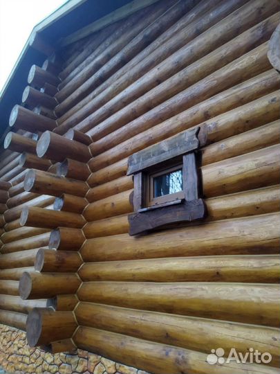 Шлифовка сруб брус вагонка