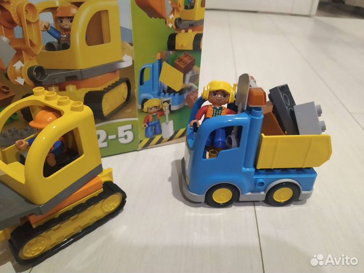 Lego duplo строительная техника