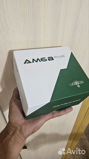 Тв бокс android ugoos am6 plus