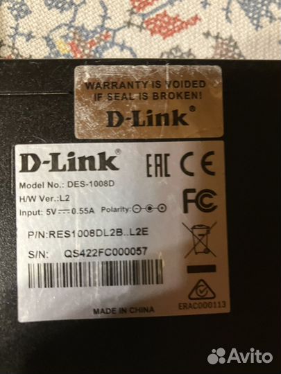 D-Link des-1008D