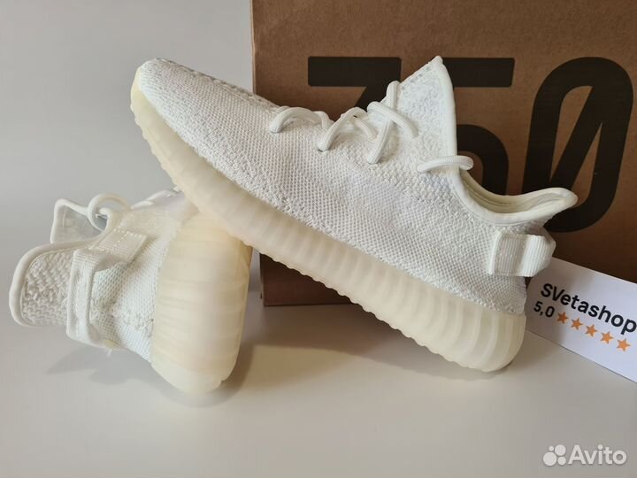 Кроссовки Adidas Yeezy Boost 350 V2 38 (37-45) whi