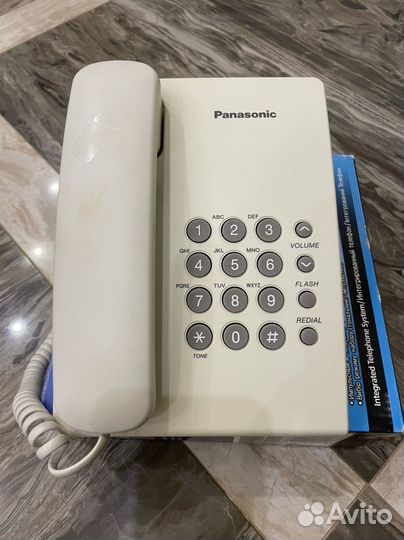 Телефон Panasonik kx-ts 2350ru стационарный
