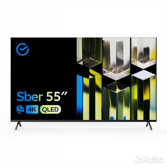 Телевизор sber 55 qled