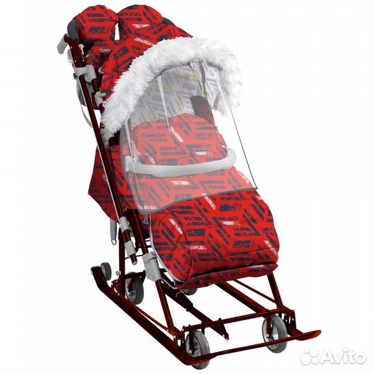 Санки-коляска Ника детям 7-8SK