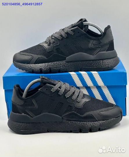 Кроссовки Adidas Nite Jogger Black (Арт.49147)