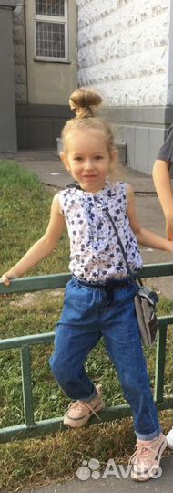 Tommy hilfiger блузка 5-6 лет