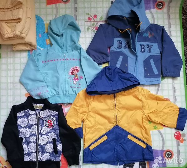 Одежда для девочки пакетом 80 86 весна осень