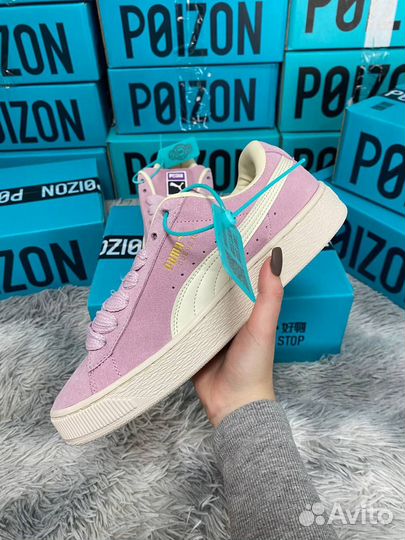 Puma Suede XL Розовые оригинал Poizon