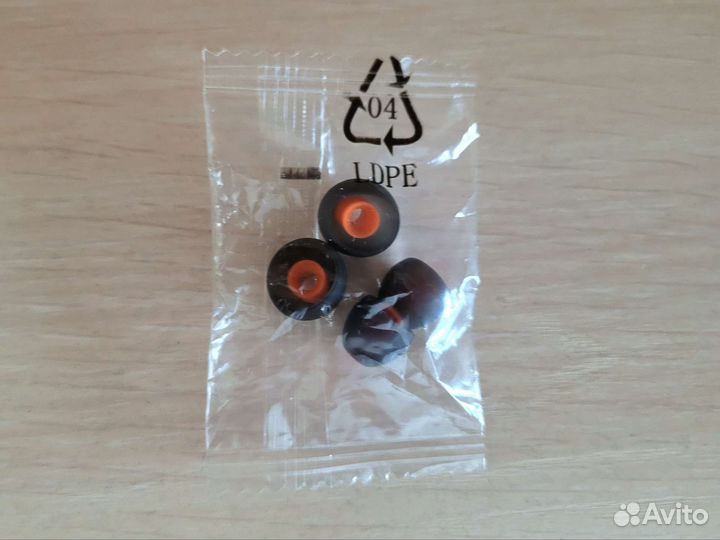 Амбушюры силиконовые для наушников (новые)