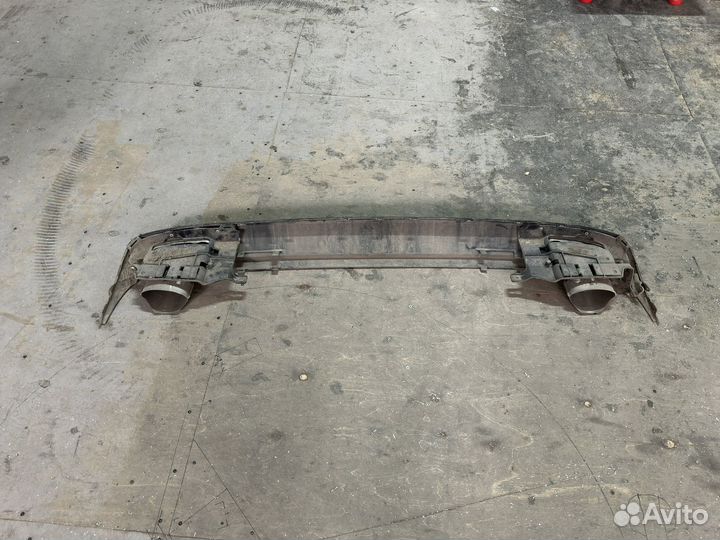 Задний диффузор насадки глушителя AMG W212