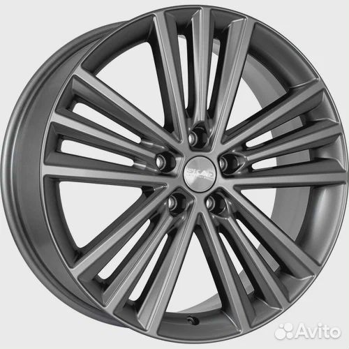 R19 5x108 7,5J ET35 D67,1 Скад Манчестер графит