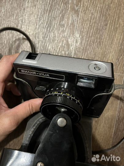 Советский шкальный малоформатный фотоаппарат